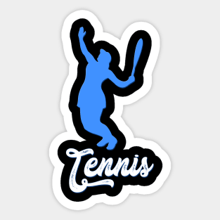 Tennis Woman Sticker